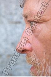 Nose Man White Average Bearded